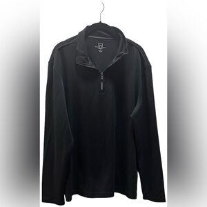 Michael Strahan Black Quarter-Zip Pullover
